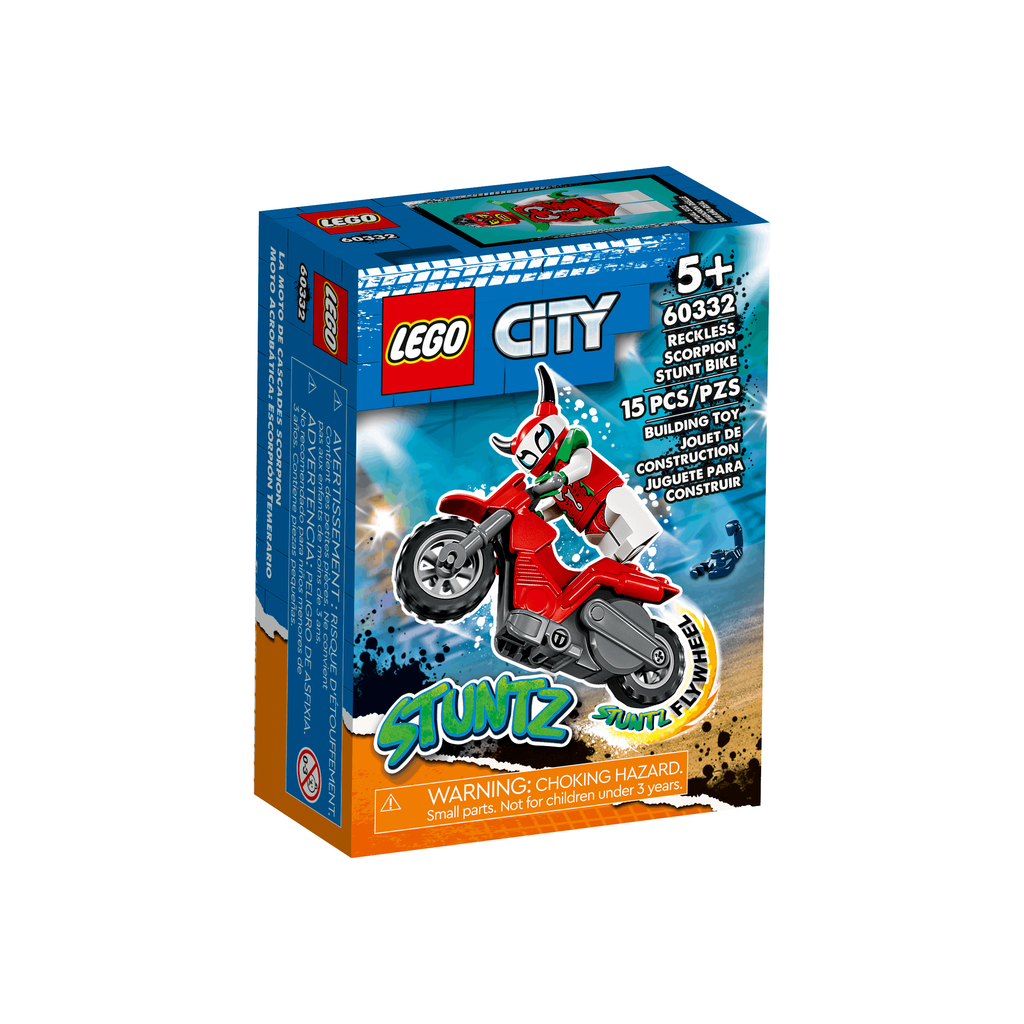 CITY RECKLESS SCORPION STUNT BIKE - 60332