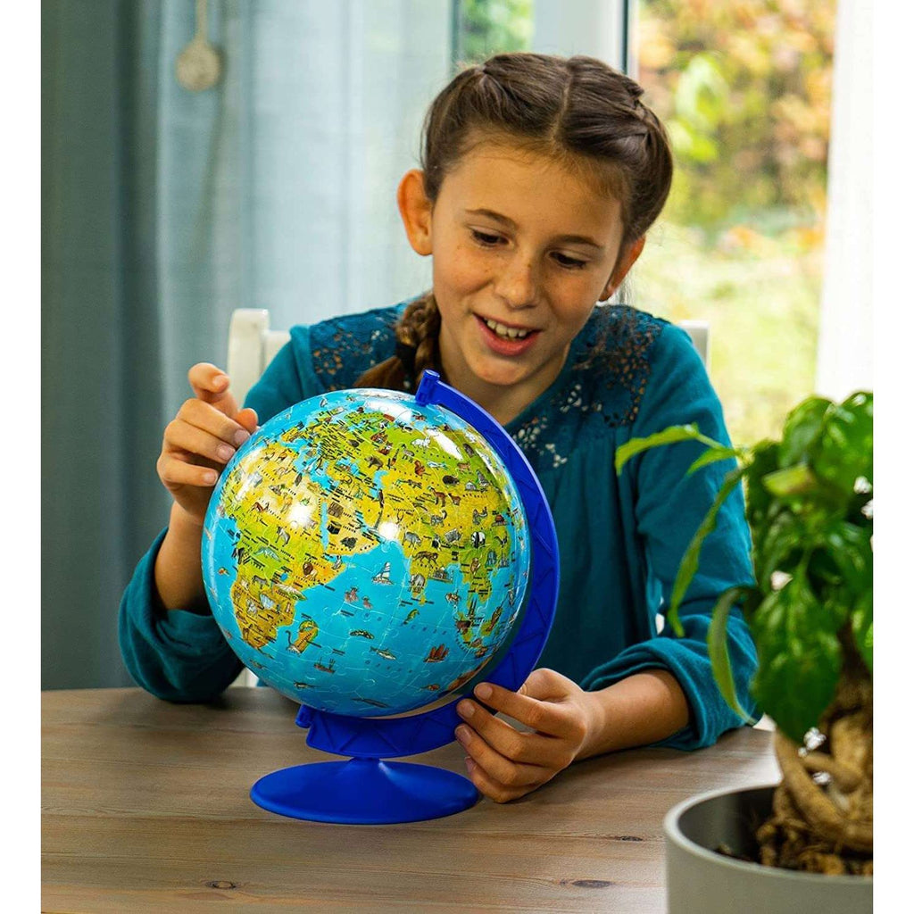 CHILDREN'S WORLD GLOBE 180PCS 3D JIGSAW PUZZLE         [12338]