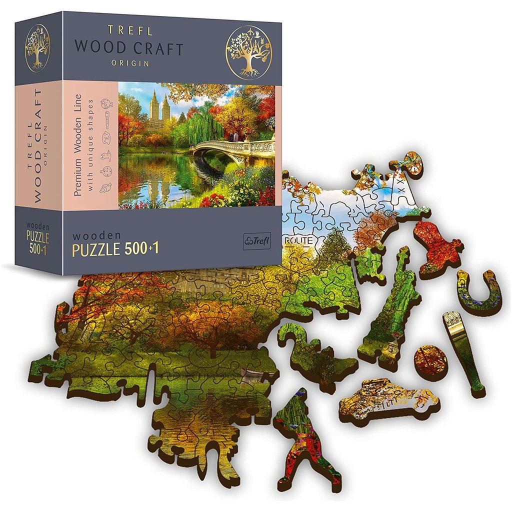 CENTRAL PARK, MANHATTAN, NEW YORK 500+1PCS WOODEN PUZZLE   [20157]