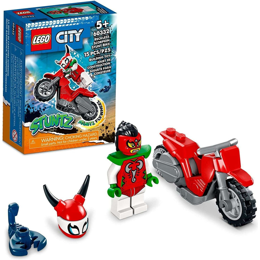 CITY RECKLESS SCORPION STUNT BIKE - 60332
