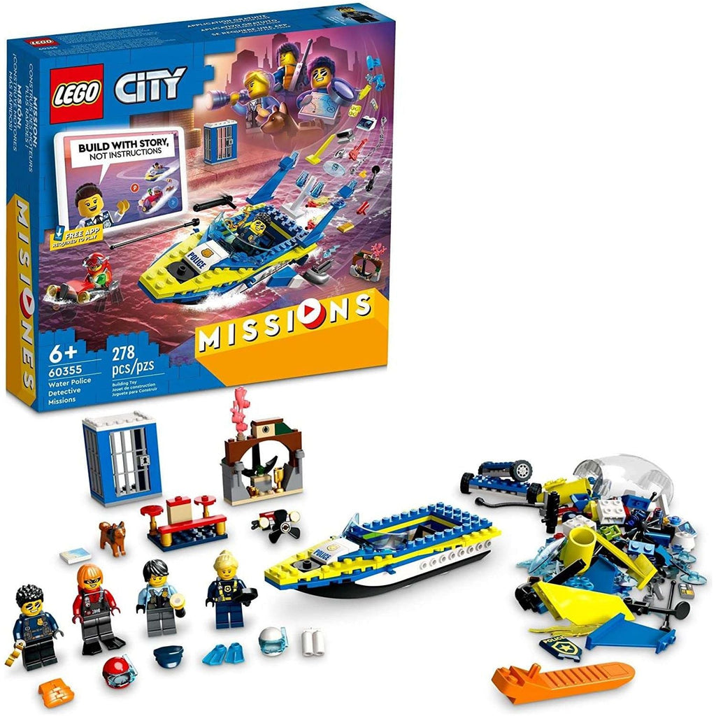 CITY WATER POLICE DETECTIVE MISSIONS - 60355
