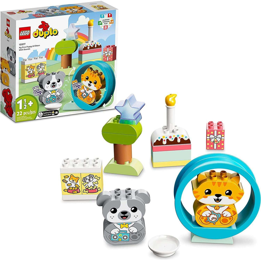 DUPLO® MY FIRST PUPPY AND KITTEN WITH SOUNDS - 10977
