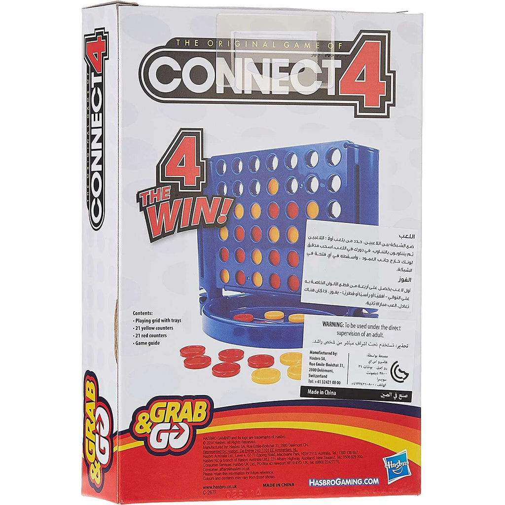 CONNECT 4 GRAB & GO GAME    [B1000]