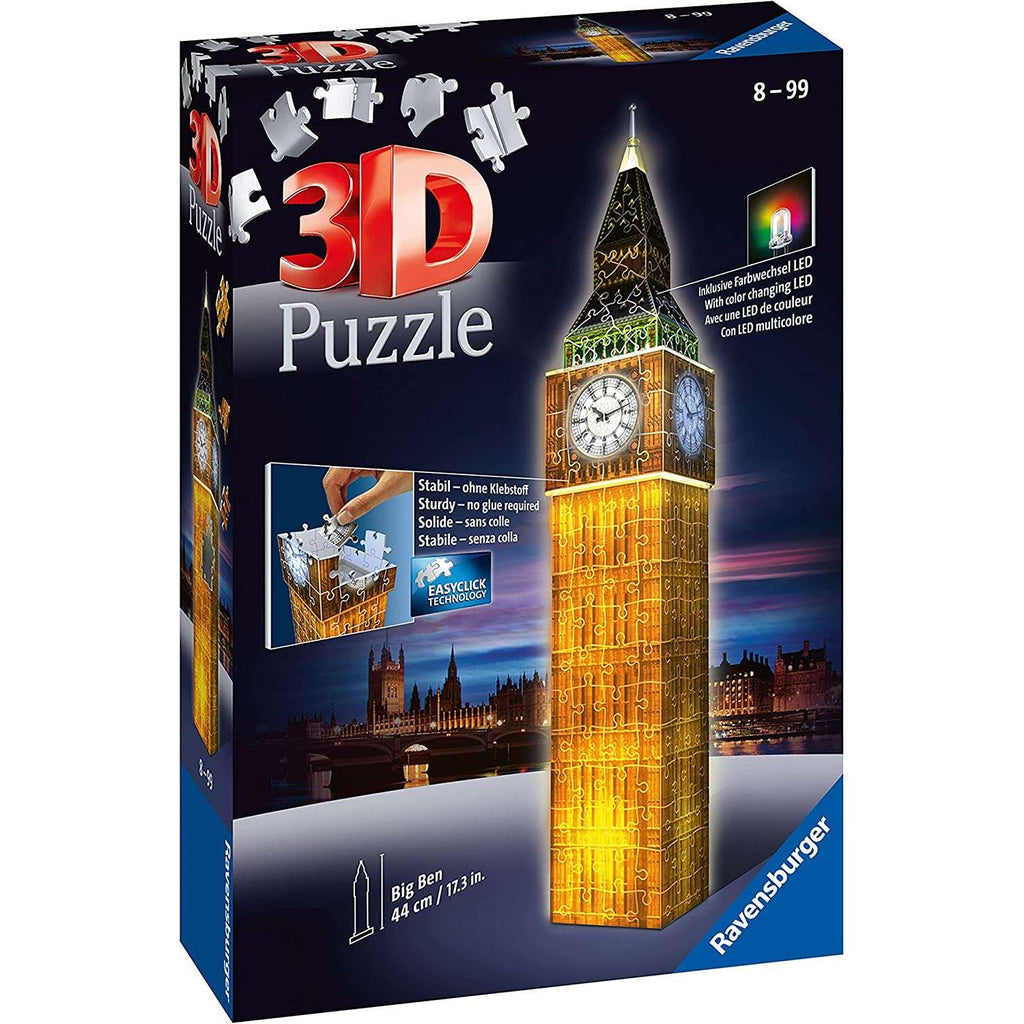 BIG BEN NIGHT EDITION 216PCS 3D JIGSAW PUZZLE              [12588]