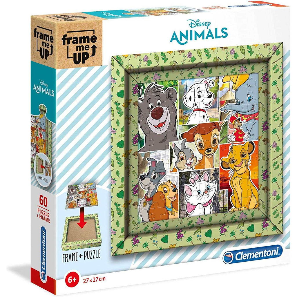DISNEY ANIMALS 60PCS - FRAME ME UP PUZZLE   [38804]