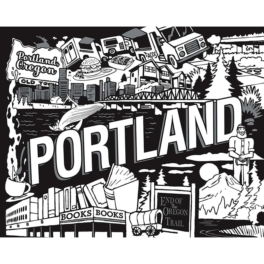 CITY ESCAPES ADULT COLOURING BOOK  [0307]