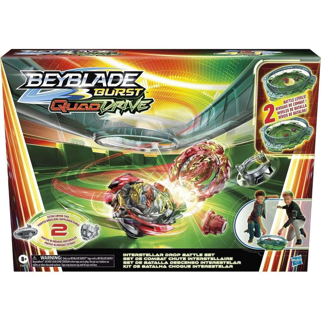 BEYBLADE BURST QUADDRIVE INTERSTELLAR DROP BATTLE SET GAME  [F4694]