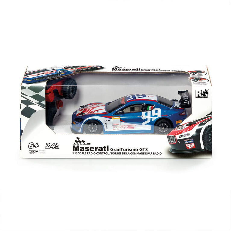 RC 1:24 Scale Maserati Granturismo GT3 Blue [RC6324M] – The Fun
