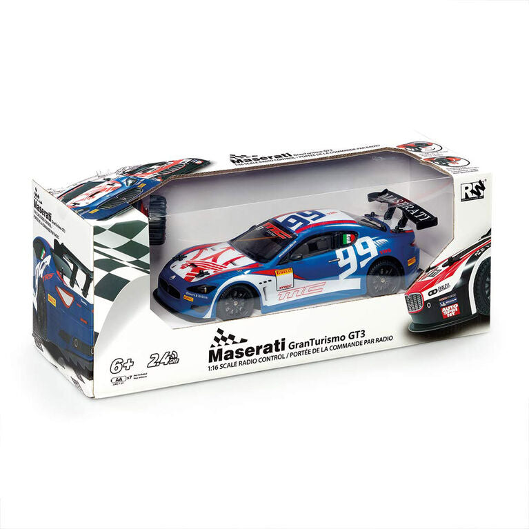 RC 1:24 Scale Maserati Granturismo GT3 Blue [RC6324M] – The Fun