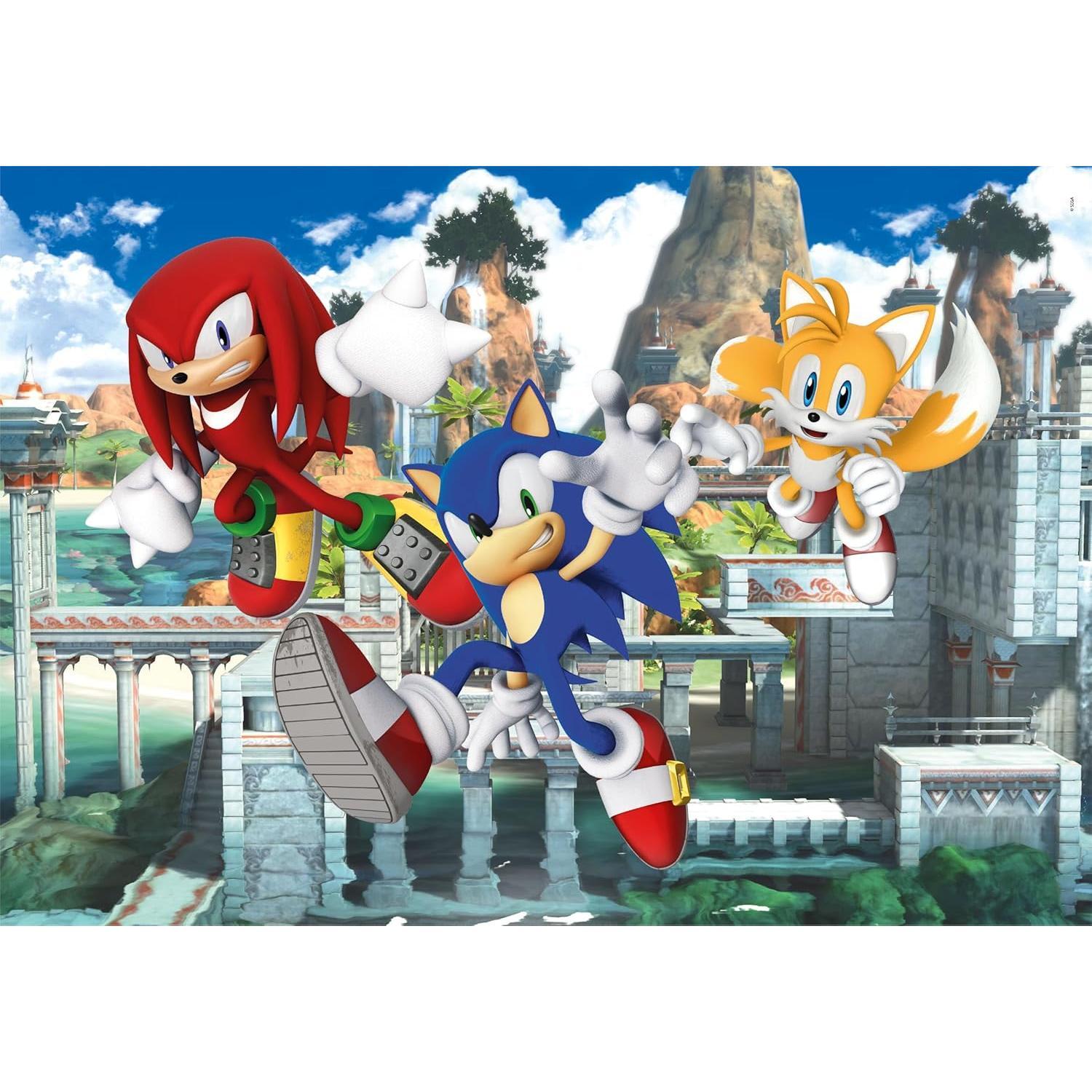 Trefl-Sonic The Hedgehog, Les Aventures de Sonic-Puzzles 4 e Trefl-Sonic The Hedgehog, Les Aventures de Sonic-Puzzles 4 e