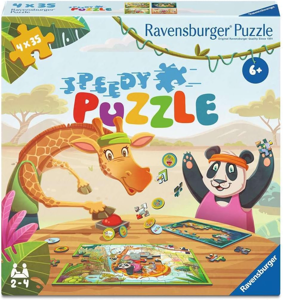 SPEEDY PUZZLE 4X35 PCS [RA12004171] – The Fun Factory